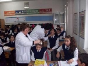 FATSA'DA Kİ TÜM OKULLARDA SAĞLIK TARAMASI YAPILDI