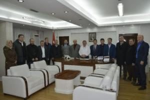 AK Partiden Başkan Anlayan'a ziyaret