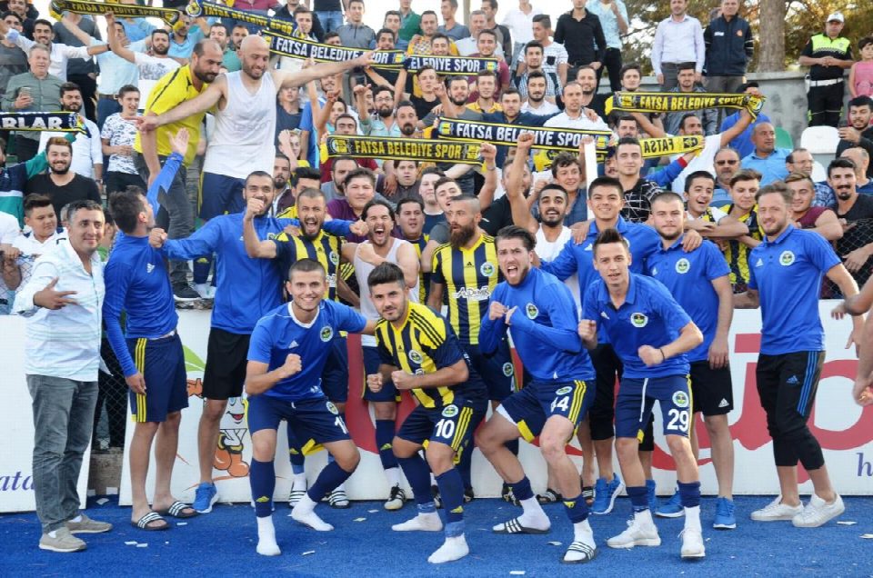 Fatsa Belediyespor Amasya deplasmanında galip gelmesini bildi