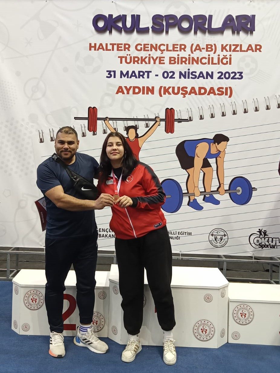 Ordu, halterde Türkiye üçüncüsü