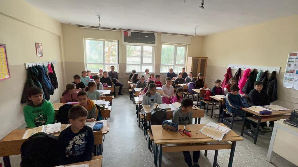 Vali Sonel, Fatma Mağden İlkokulu/Ortaokulu’nu ziyaret etti
