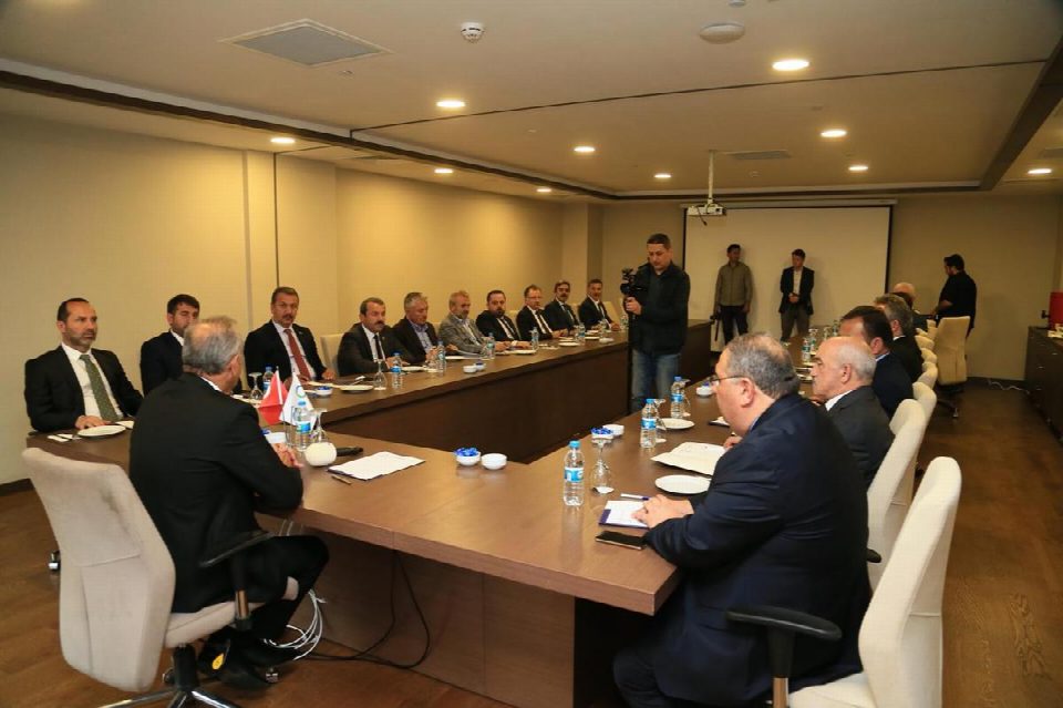 Belediye Başkanları İstişare Toplantısı yapıldı