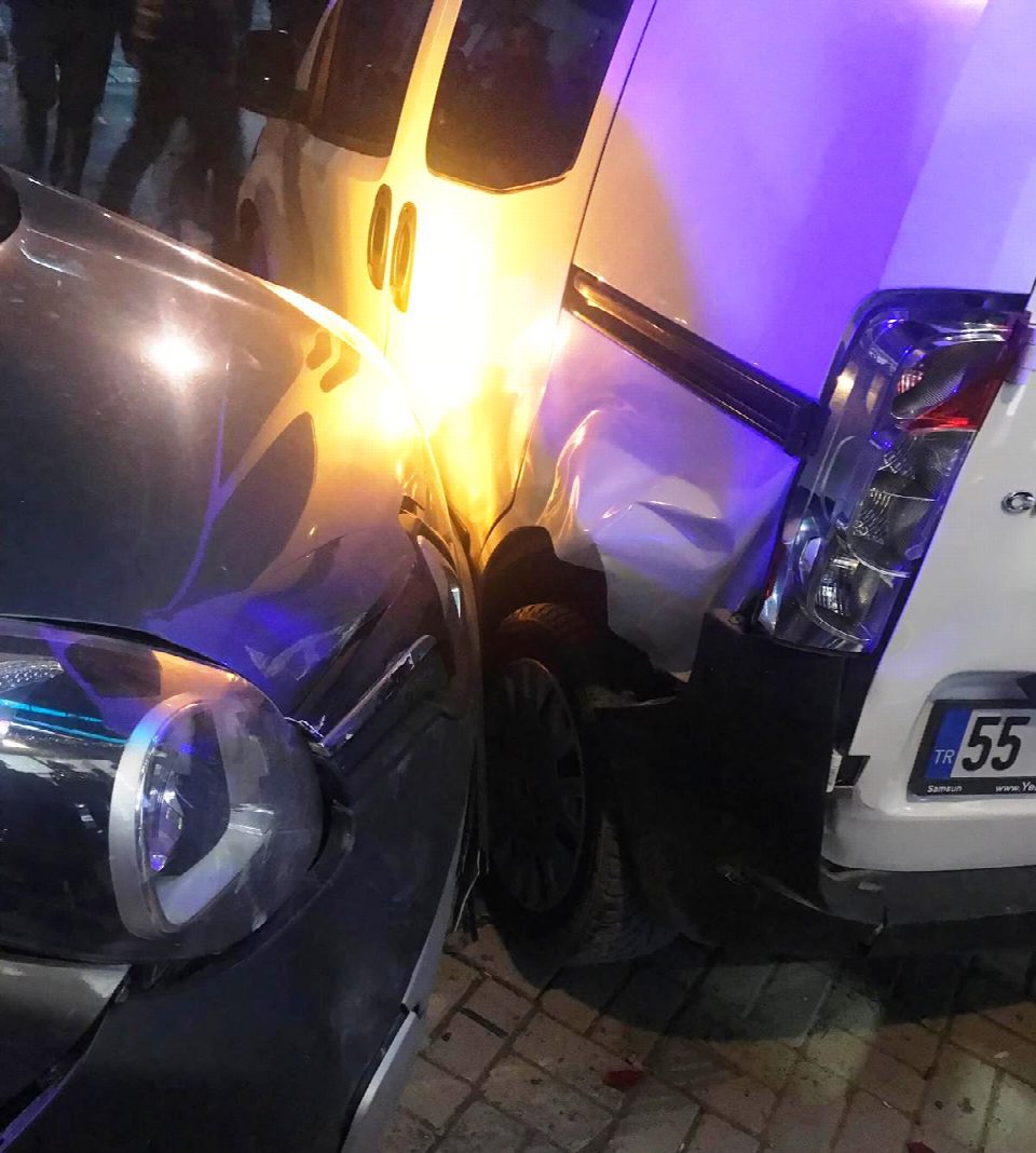 Fatsa'da Trafik Kazaları: 2 Yaralı