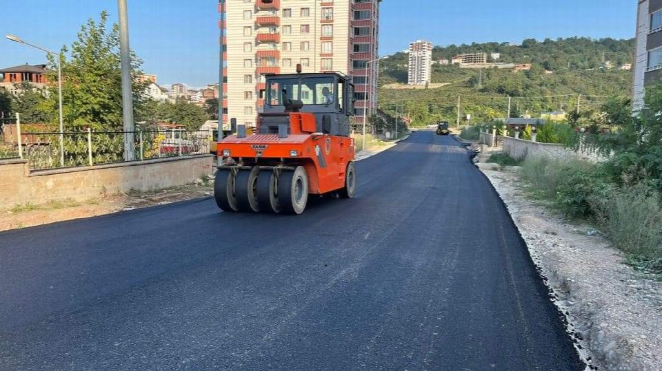 Fatsa’da 1 sokak ve 5 cadde sıcak asfalt ile buluşuyor