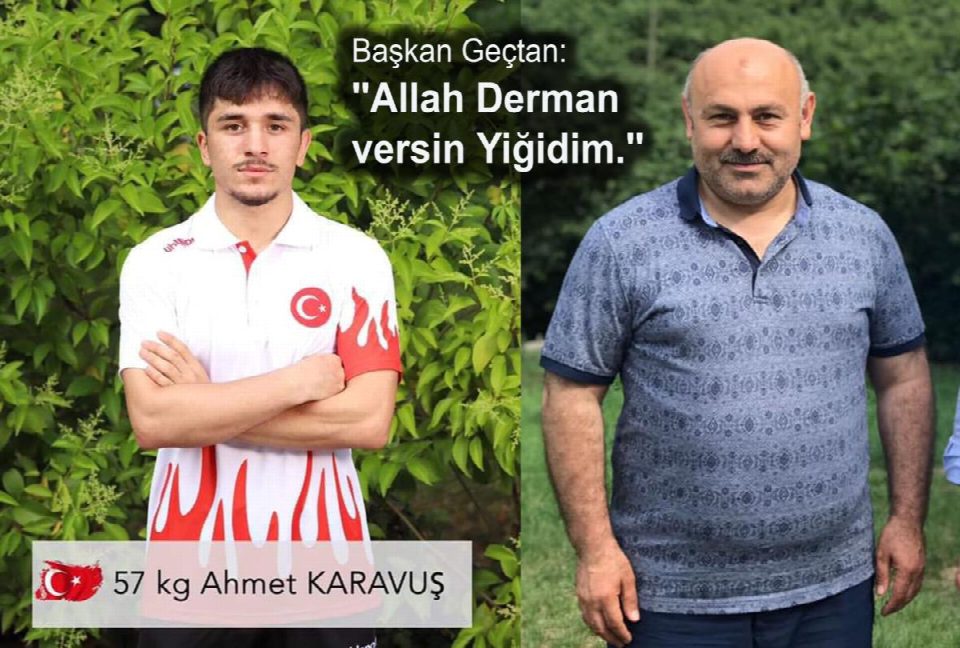 AYBASTI BELEDİYESİ GÜREŞ TAKIMINDA YETİŞEN AHMET KARAVUŞ AVRUPA ŞAMPİYONASINDA MİNDERE ÇIKIYOR