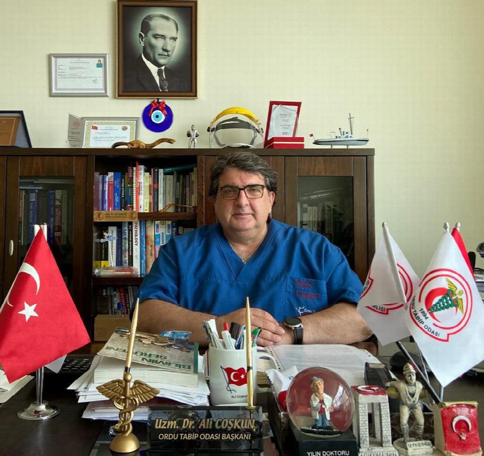 Ordu Tabip Odası Başkanı Uzman Doktor Ali Coşkun “Doktor’a , sağlık personeline saldıran ve beyaz kod verilenler Acilde 1 ay boyunca nöbet tutsun ve sedye taşısın !”