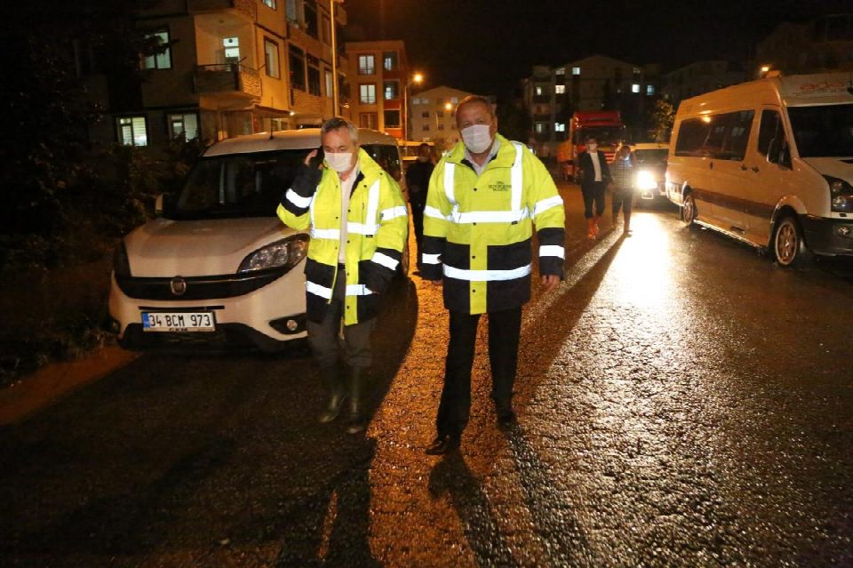 Ordu’da şiddetli yağışa hızlı müdahale