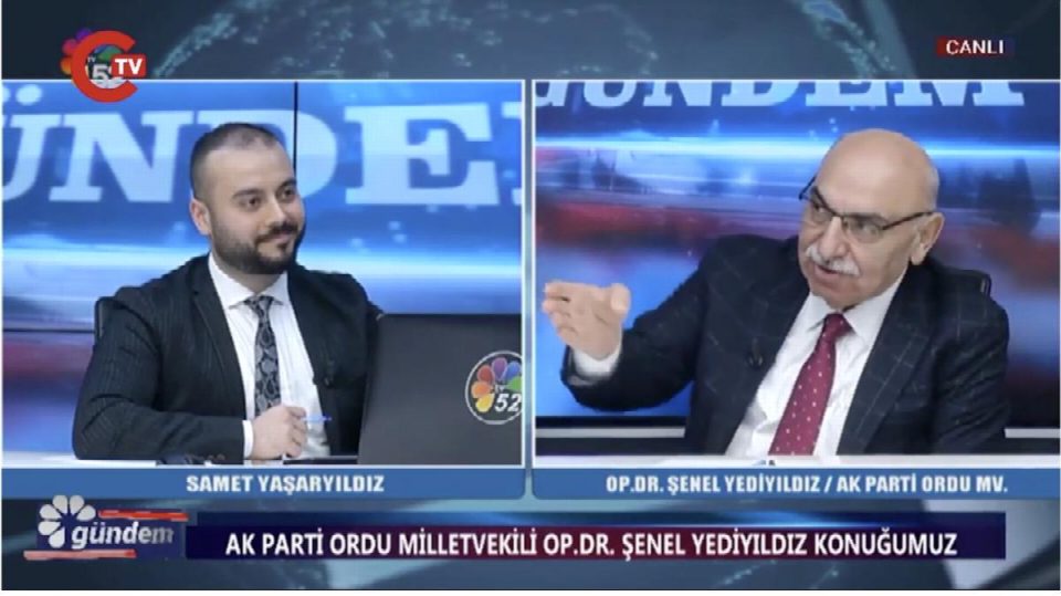 AKP’li vekil Şenel Yediyıldız canlı yayında coştu... “Tayyip ağabeyin ayakkabısını elimizle yalamamız lazım”