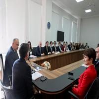 Vali Erol, TÜBİTAK Proje Yarışmalarında Dereceye Giren Öğrencileri Tebrik Etti