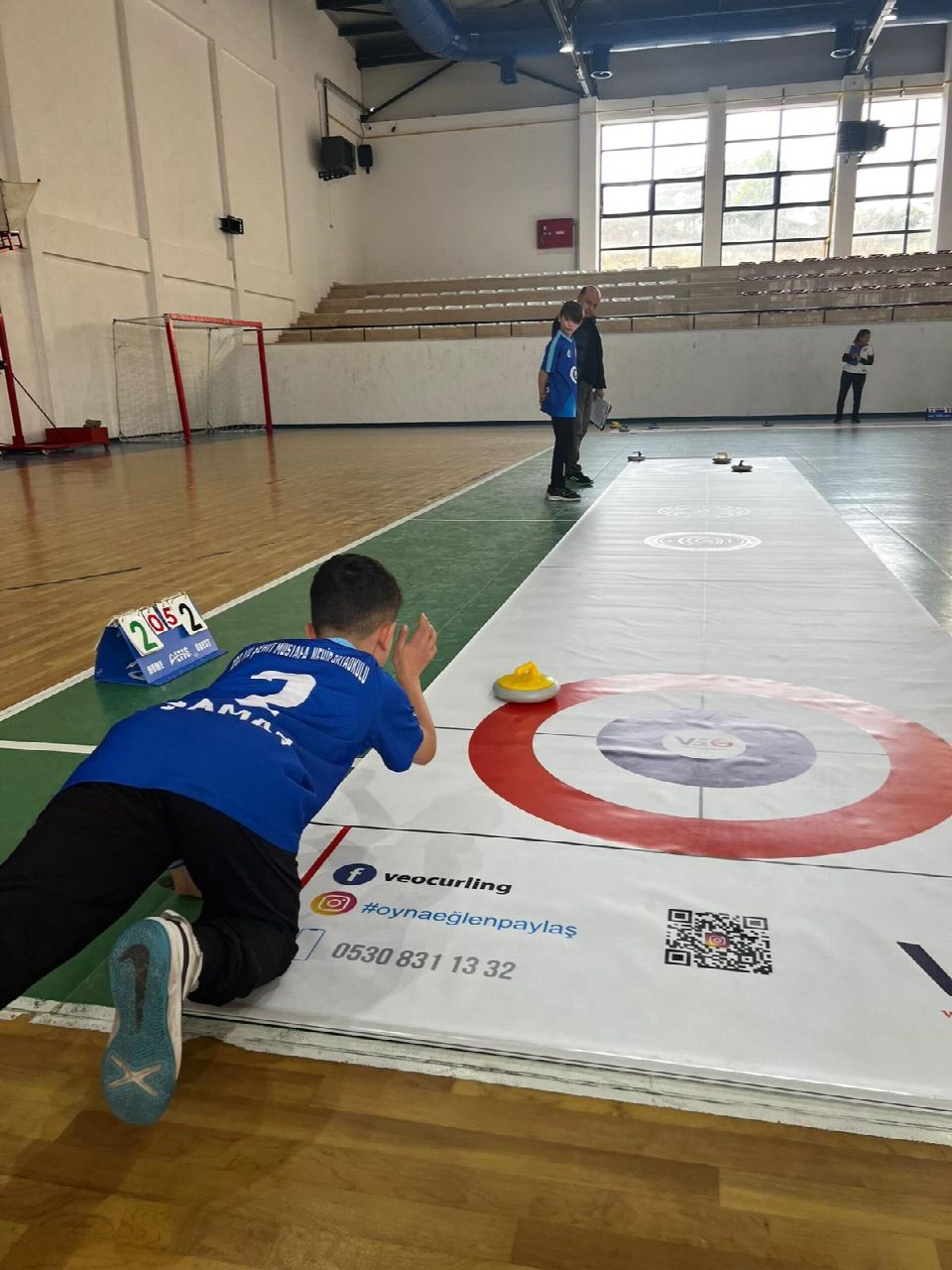 Loor Curling okul sporları müsabakaları tamamlandı