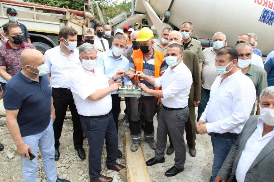 Tayalı’da yeni cami için temel atma töreni düzenlendi