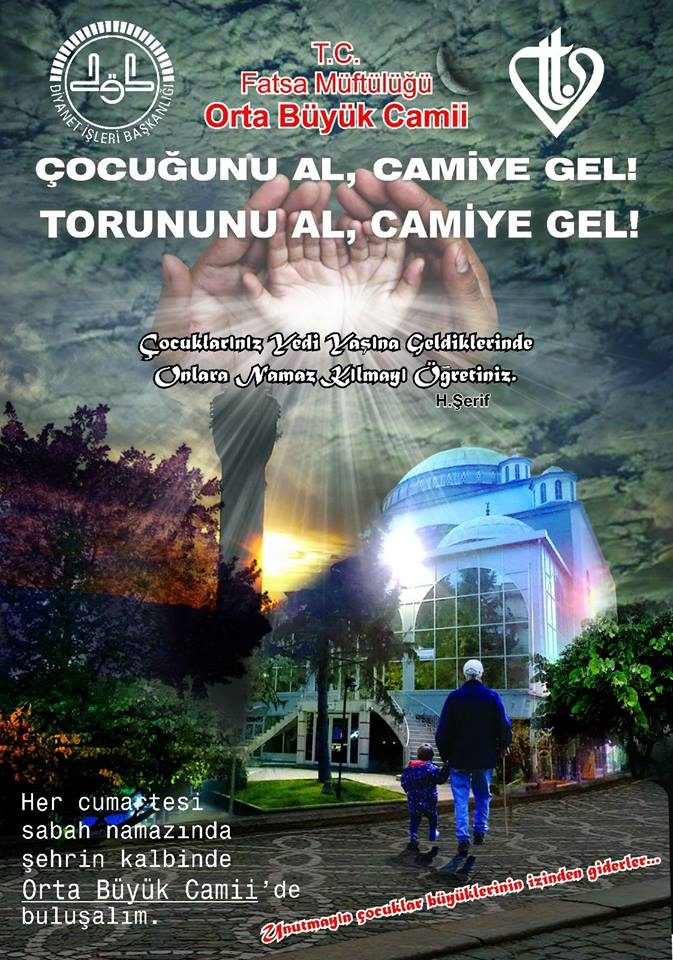Çocuğunu Al Camiye Gel” Kampanyası Başlıyor