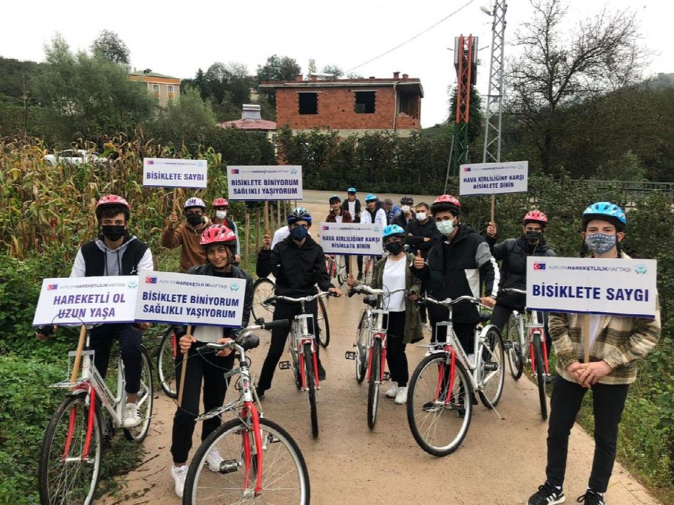 Aybastı'da sağlık için pedal çevirdiler