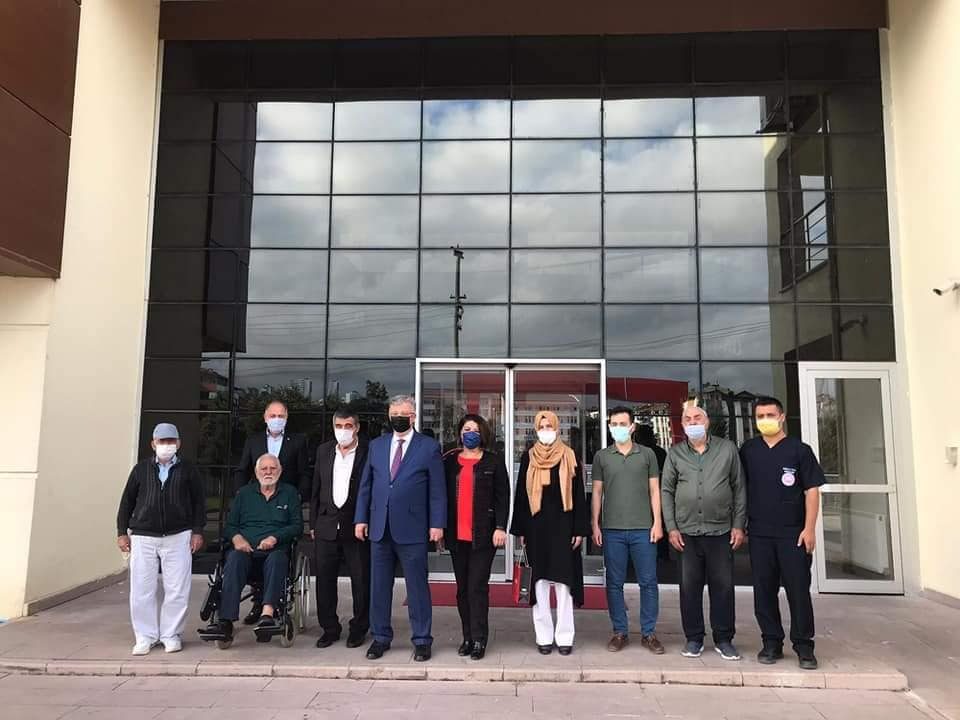Kaymakam Huzurevi'ni ziyaret etti