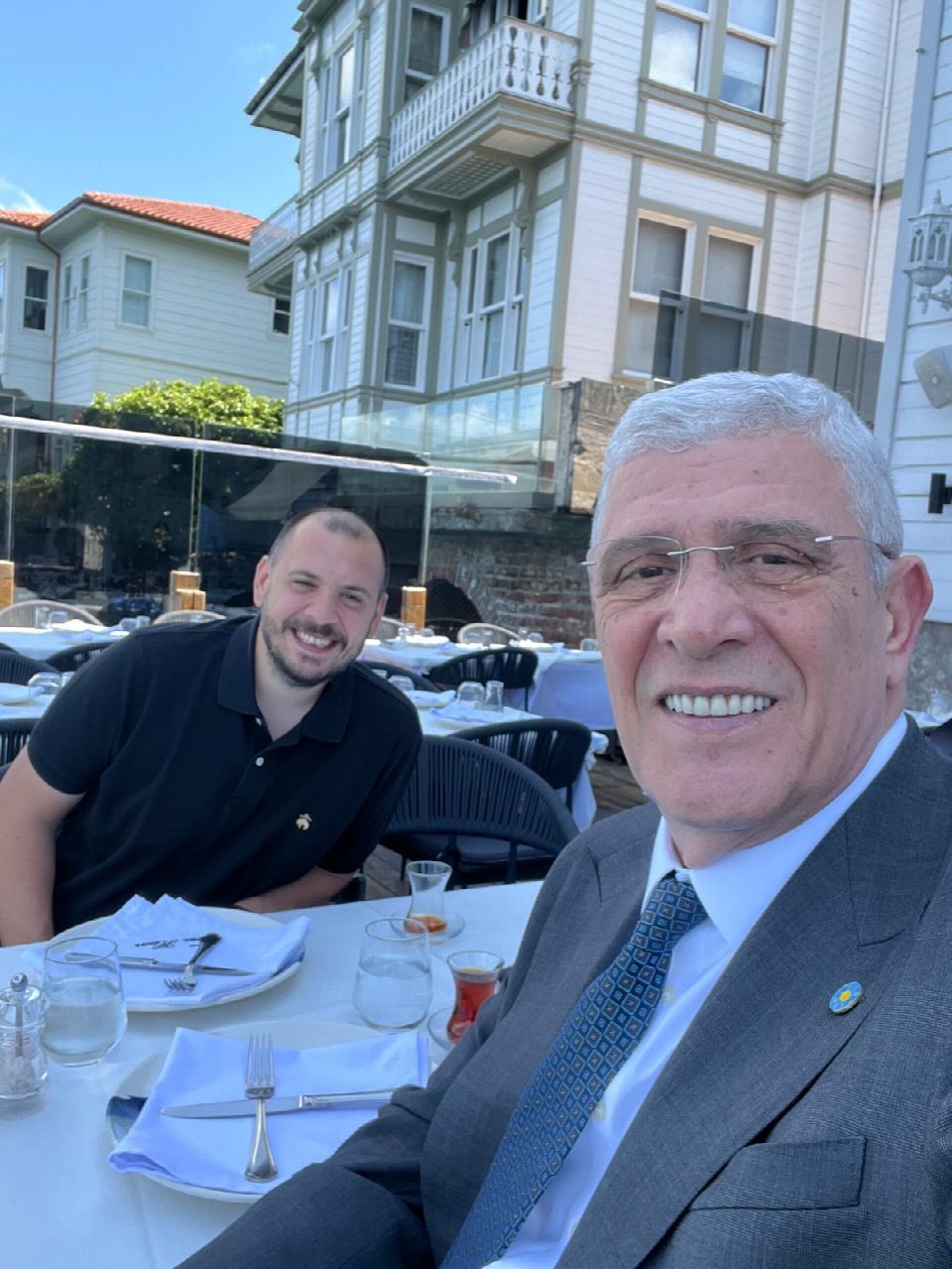 Dervişoğlu’ndan Fatsalıya ziyaret...Fatsalı hemşerisinin mekânını onurlandırdı..