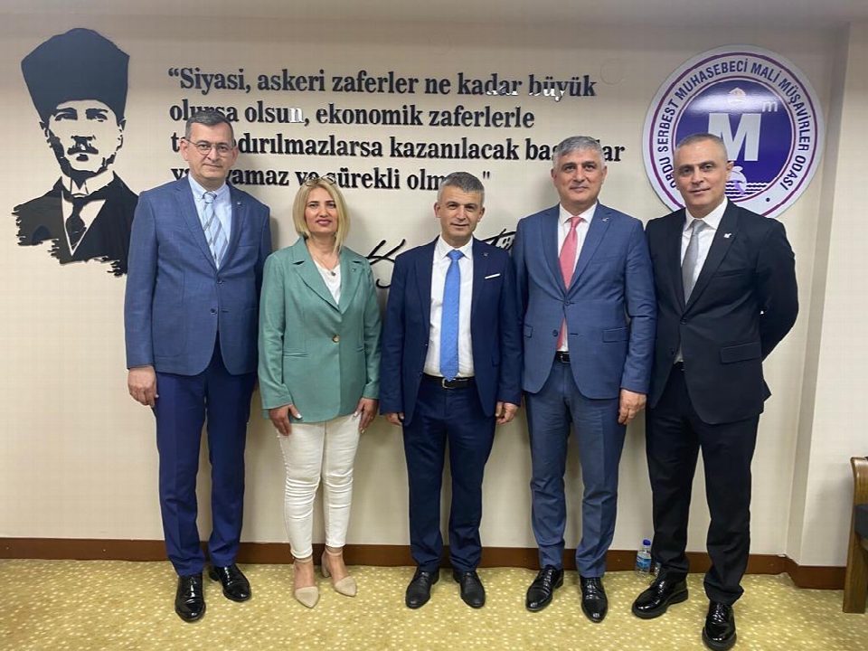 Ordu SMMMO'da görev değişimi
