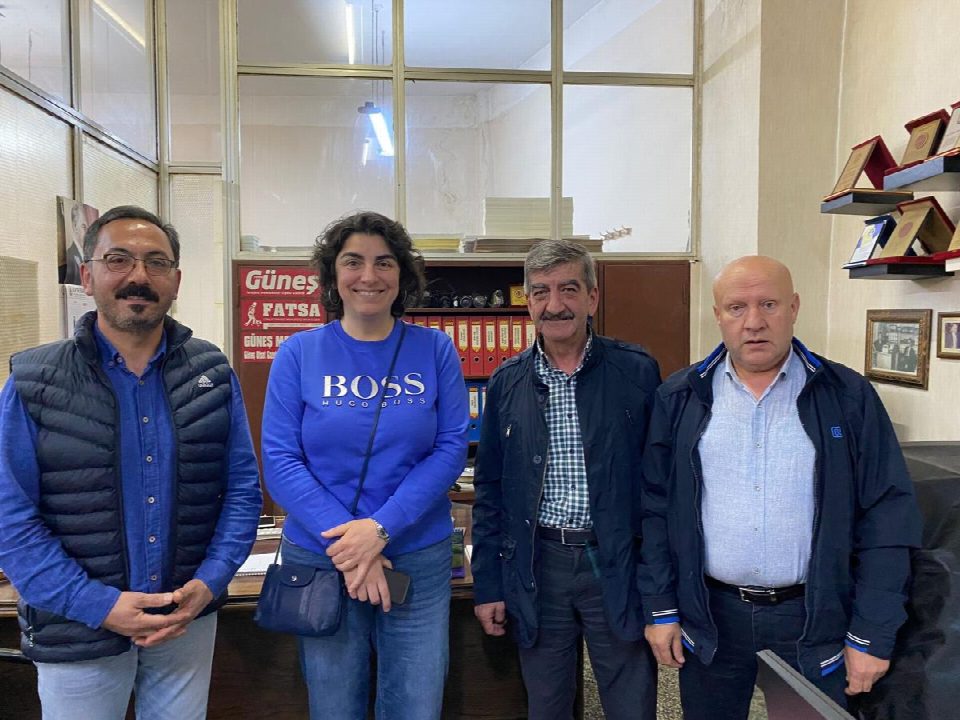 Dünyaca ünlü doktor Dilek Gürsoy gazetemizi ziyaret etti