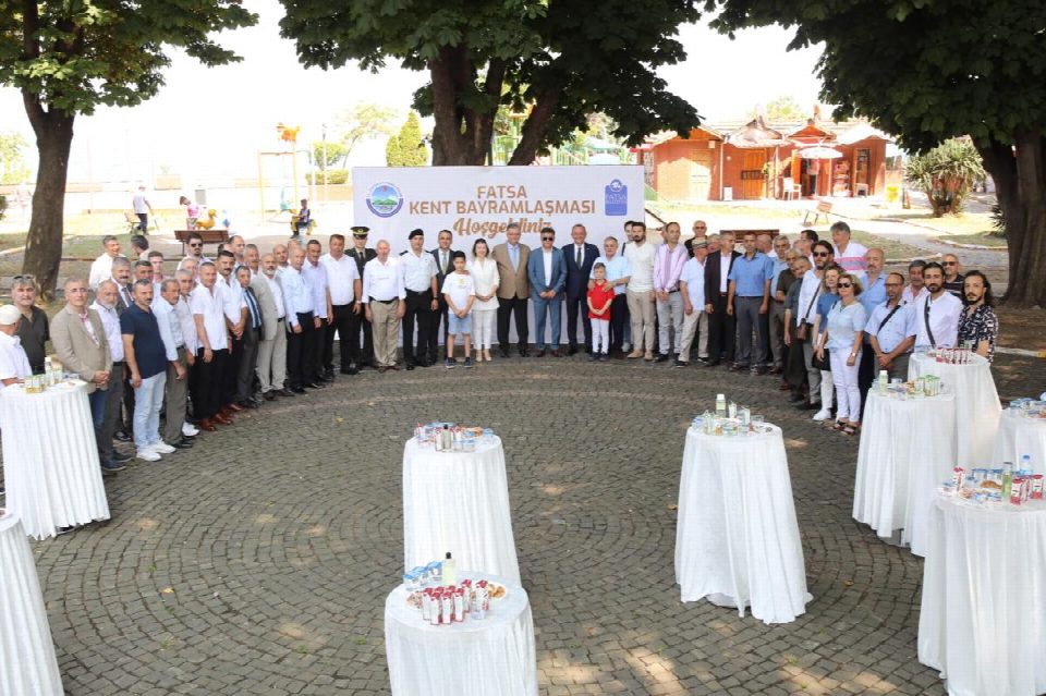 Fatsa Kent bayramlaşmasında birlik beraberlik mesajları