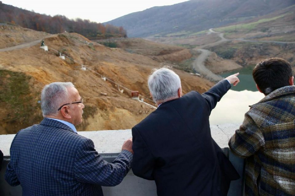 Korgan barajında su tutumuna başlandı… Başkan Hilmi Güler: “İlçelerimizde gölet ve baraj çalışmasına devam edeceğiz”