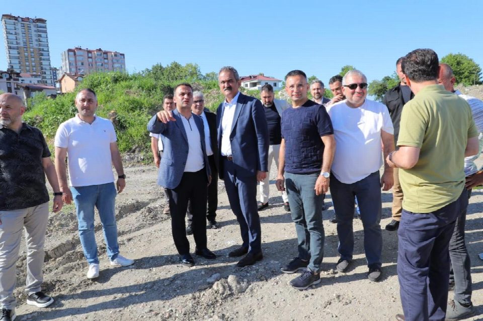 Fatsa Millet Bahçesinde çalışmalar süratle devam ediyor