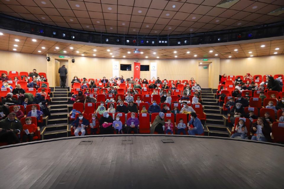 Çocukların sinema keyfi