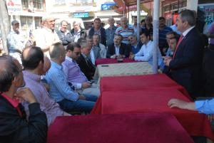 BAŞKAN ANLAYAN YALIKÖYDE BÜYÜK ŞEHİRİ ANLATTI