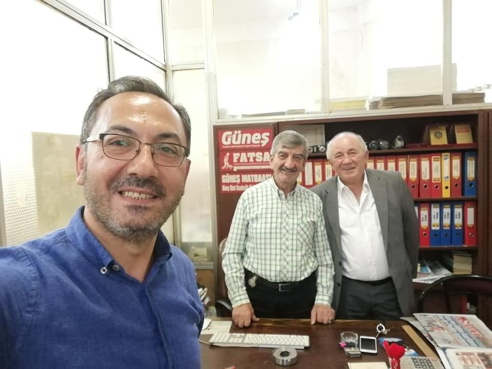 İlhan Sarıhan gazetemizi ziyaret etti