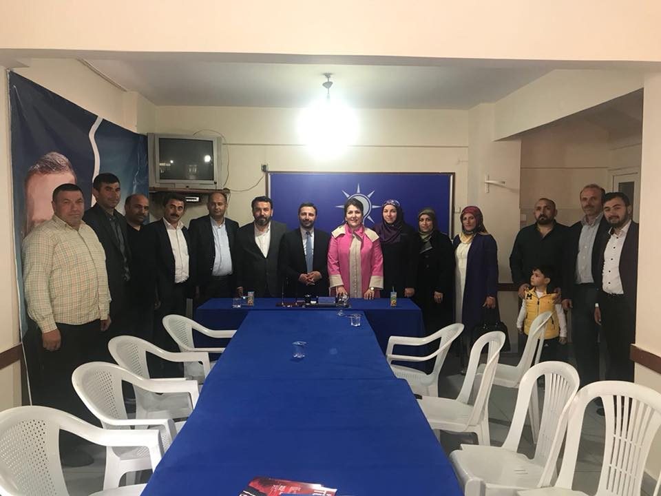 Hamide Aydemir Demir ilçe teşkilatları ile biraraya geldi