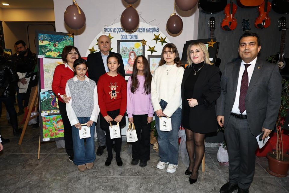 “Fındık ve çocuk” temalı yarışmanın ödülleri sahiplerini buldu