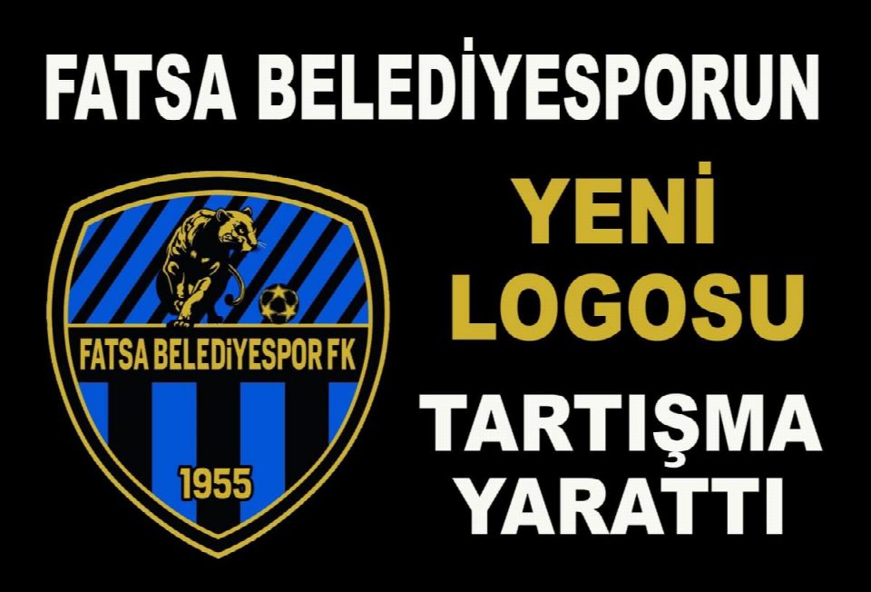 Fatsa Belediyesporun yeni logosu tartışma yarattı