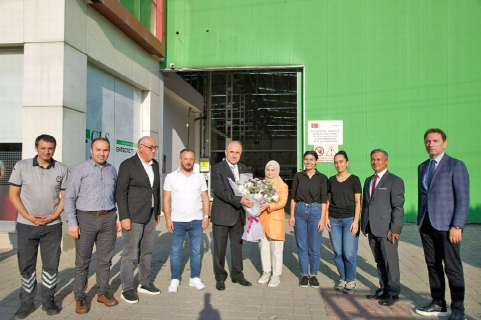 Vali Erol, Ordu OSB’yi ziyaret etti