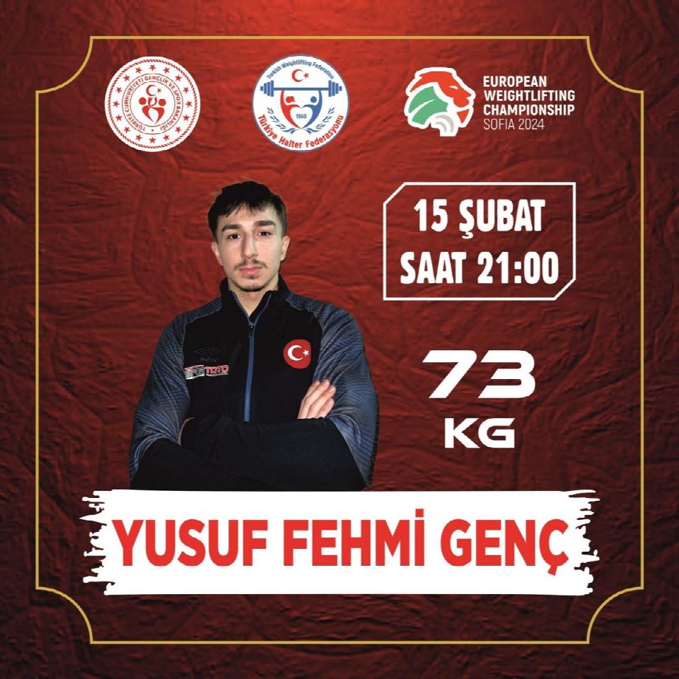 Halterde Ordu’ya Avrupa üçüncülüğü