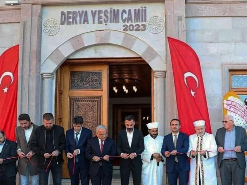 Derya Yeşim camii ibadete açıldı