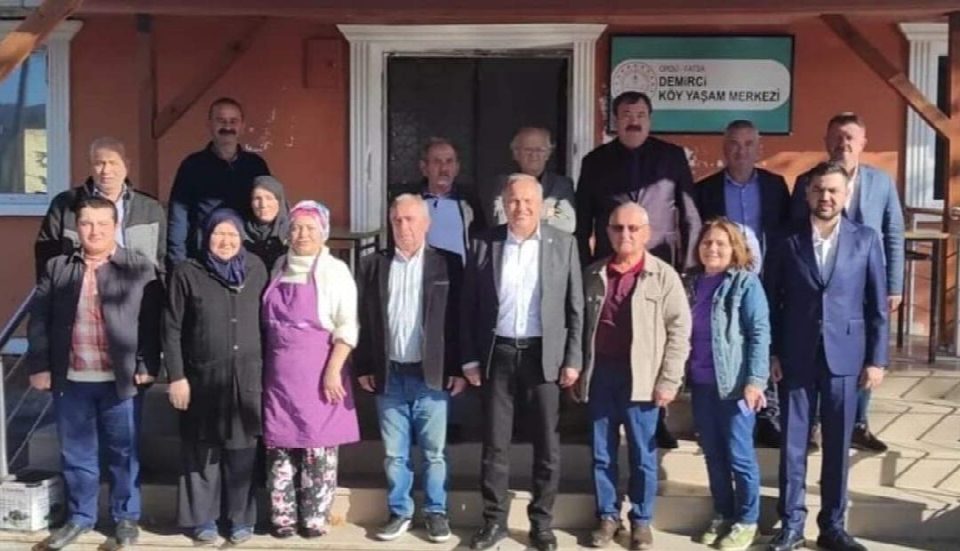 CHP Ordu milletvekili Seyit Torun Demirci mahallesini ziyaret etti