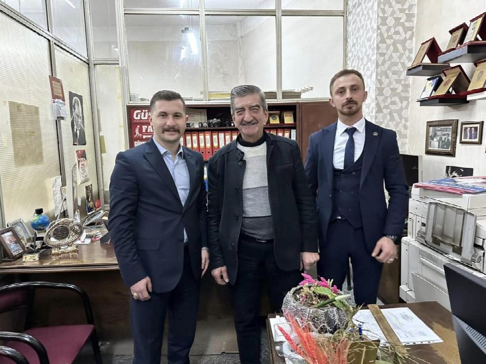 Ülkü Ocakları başkanları gazetemizi ziyaret etti