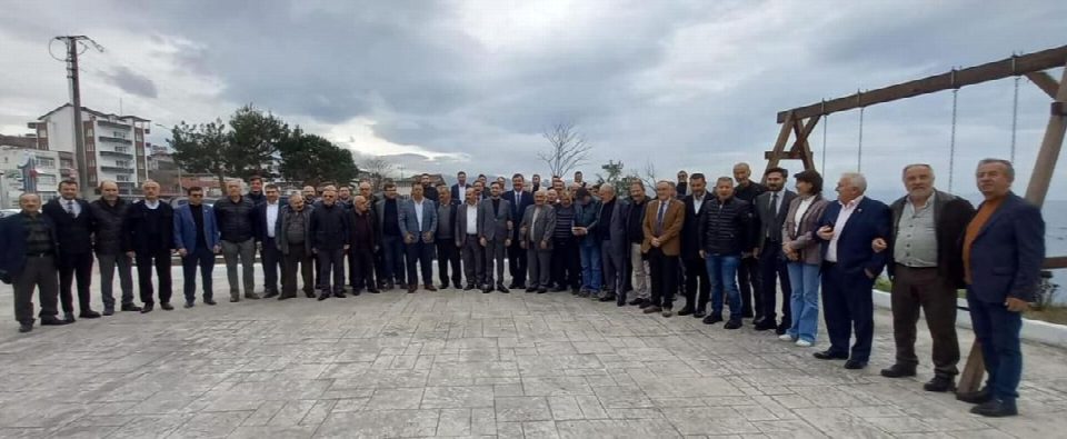 CHP Fatsa adayı Karaoğlanoğlu muhtarlarla buluştu