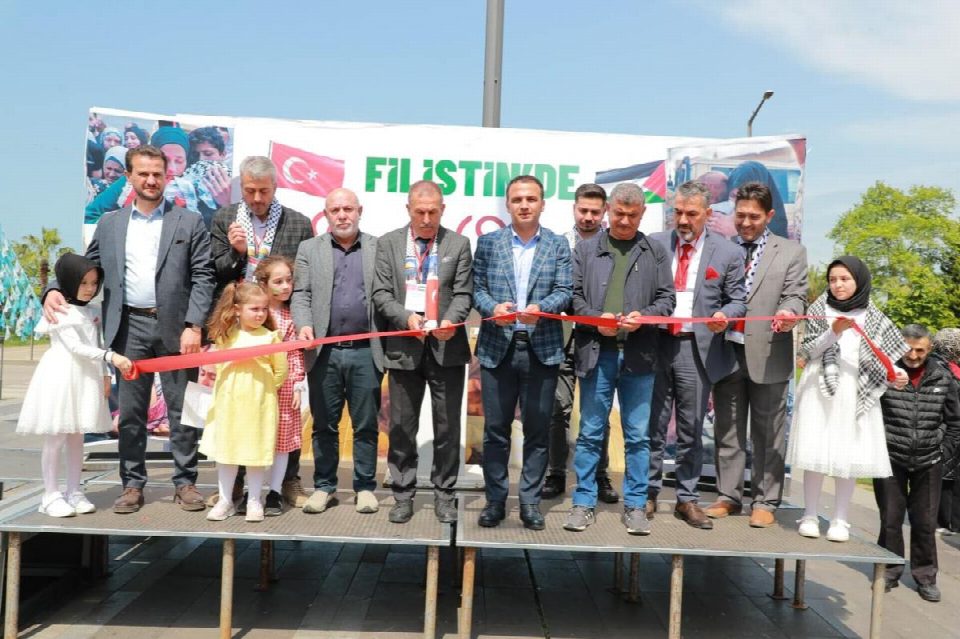 FATSA’NIN KALBİ FİLİSTİN İÇİN ATTI