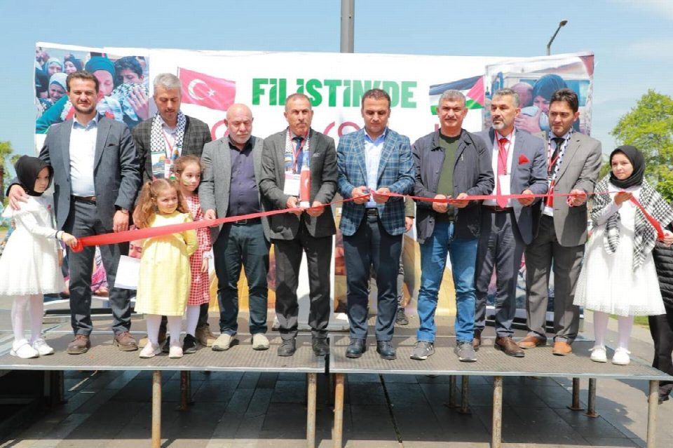 Fatsa’nın kalbi Filistin için attı