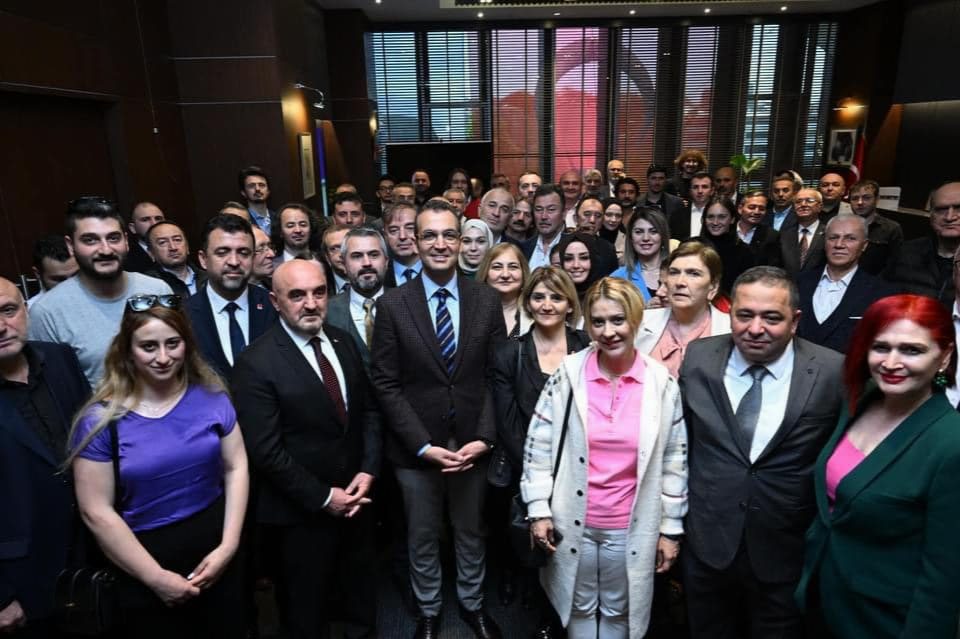 FATSALILAR DERNEĞİ ŞİŞLİ BELEDİYE BAŞKANINI ZİYARET ETTİ