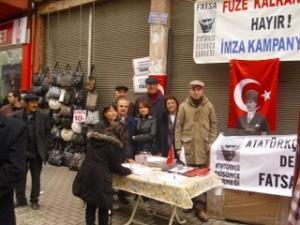 FATSA ADD'DEN FÜZE KALKANINA TEPKİ