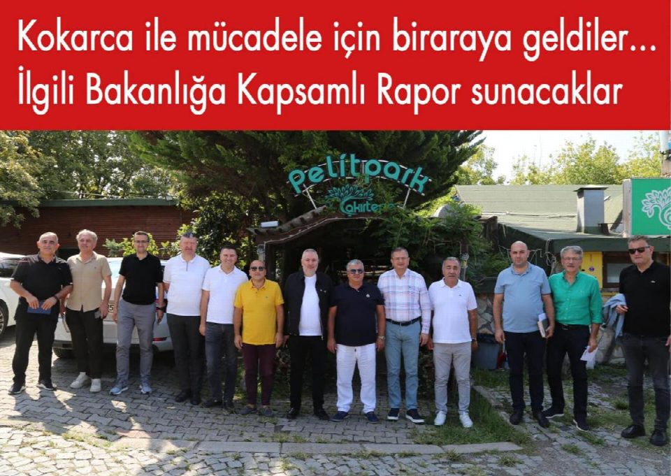 Kokarca ile mücadele için bir araya geldiler