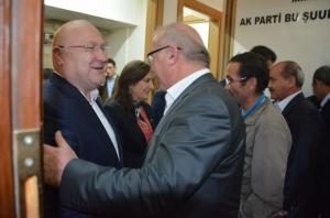 AK PARTİDE COŞKULU BAYRAMLAŞMA