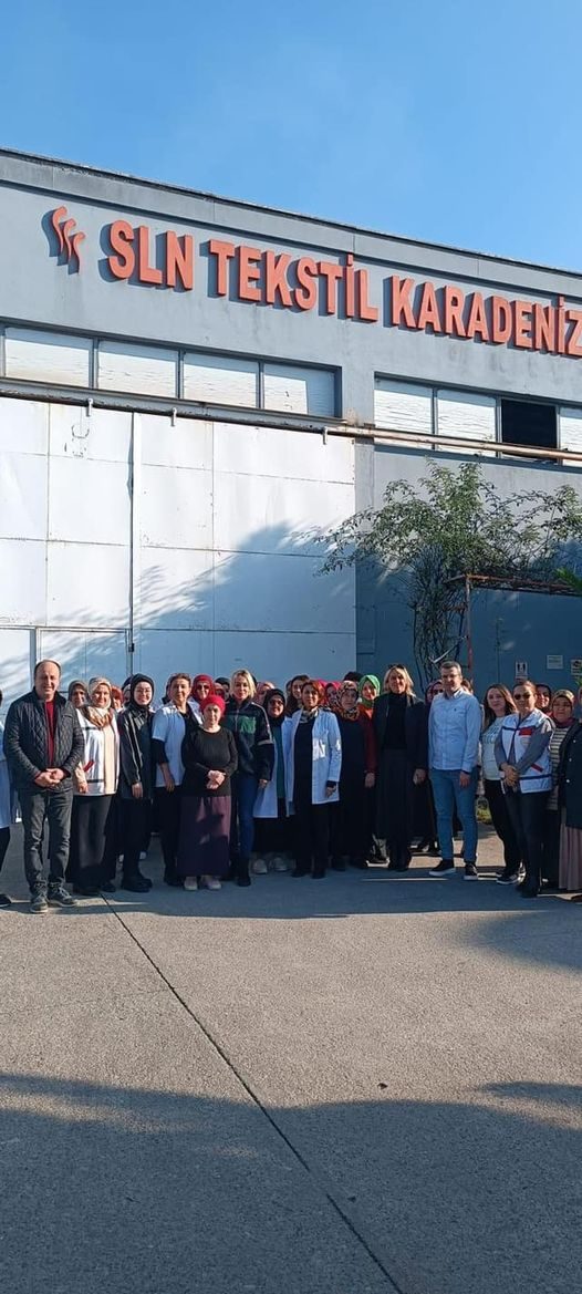 ORGANİZE SANAYİ BÖLGESİNDE KANSER TARAMALARINA SLN TEKSTİL İLE BAŞLANDI