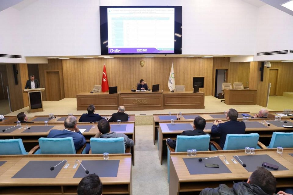 Büyükşehir Ukome toplantısı yapıldı