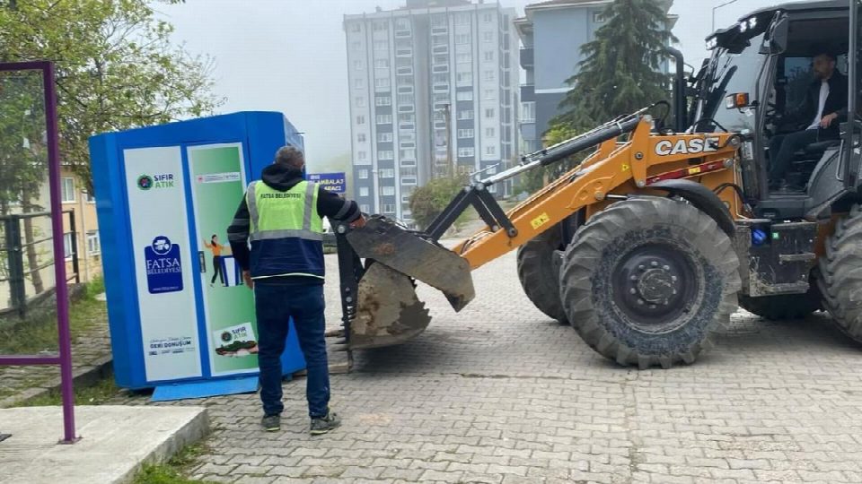 Fatsa’da mobil atık getirme merkezleri yaygınlaşıyor