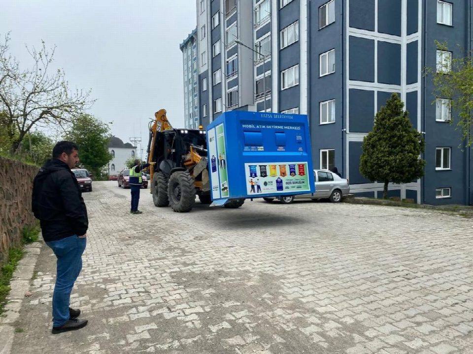 Fatsa’da mobil atık getirme merkezleri yaygınlaşıyor