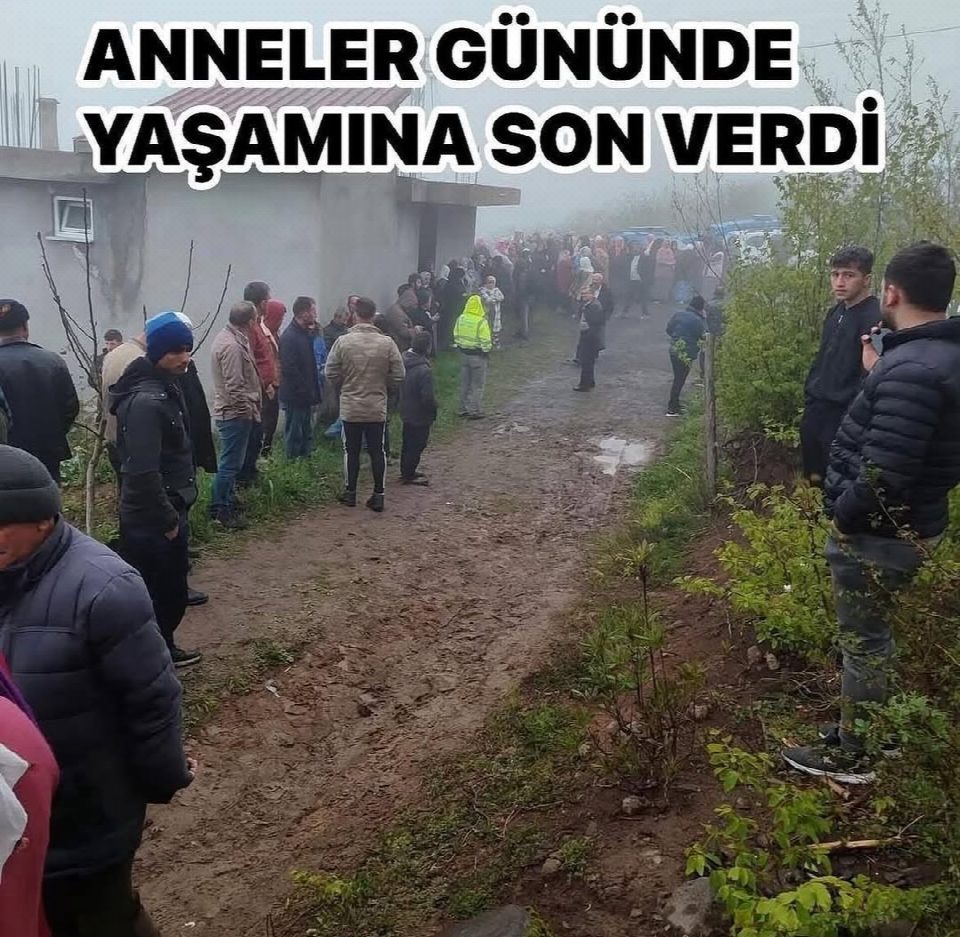 Anneler gününde yaşamına son verdi