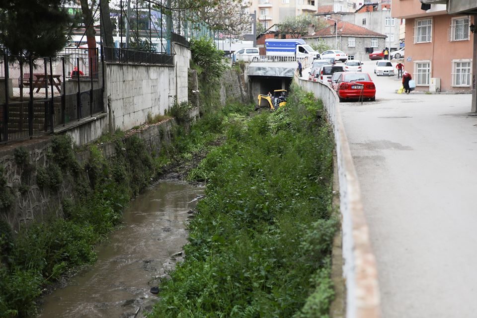 Bülbül deresi’nin üzeri kapatılıyor...