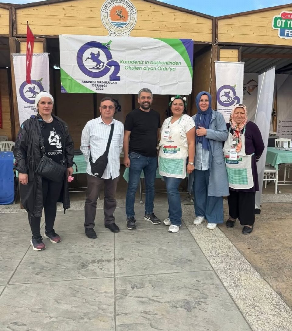 Ot festivalinde Fatsa’nın kivi ekşisi tanıtıldı