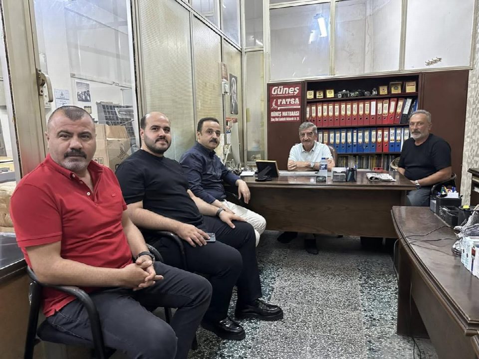 MHP Ordu milletvekili Naci Şanlıtürk’ten gazetemizi ziyaret etti